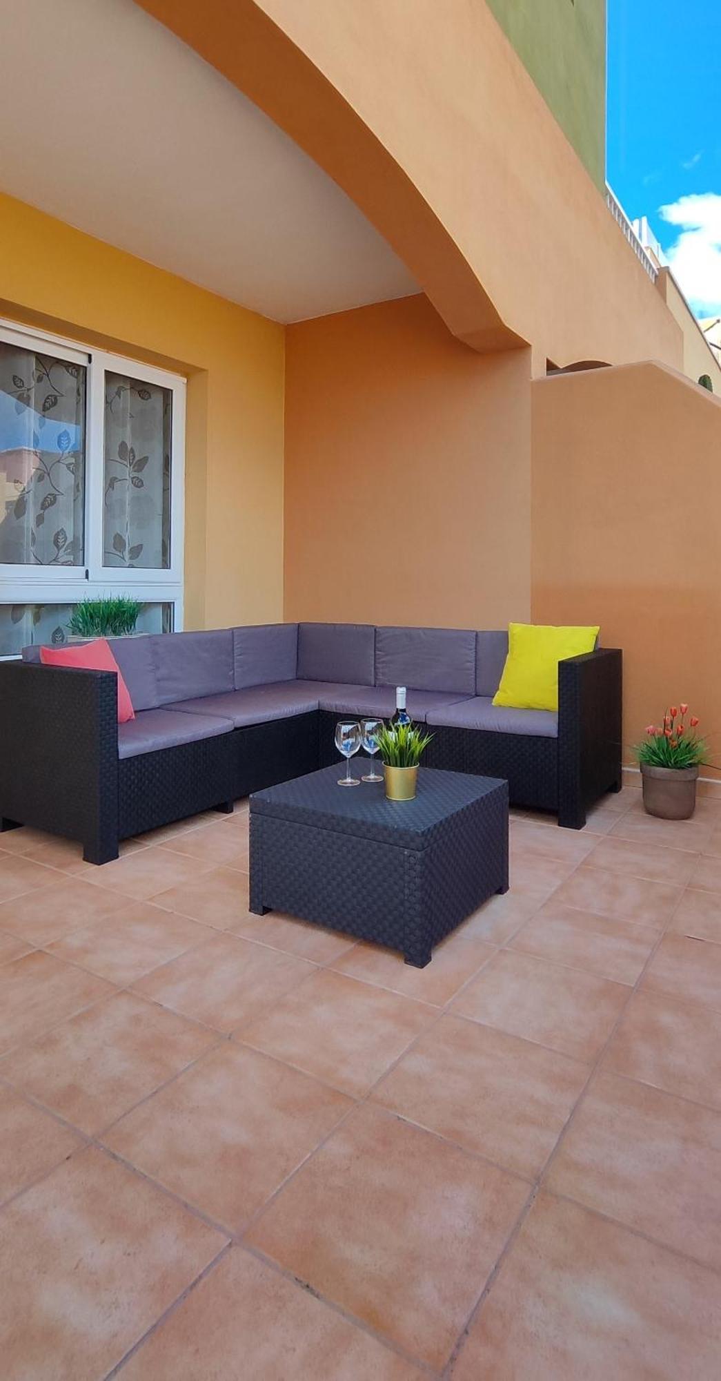 Tres Islas Apartment - 70 M2 Private Terrace Corralejo Bagian luar foto